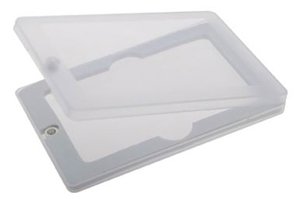 Plastic credit card case